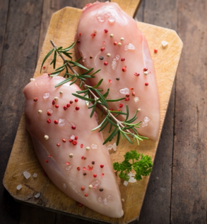 Boneless chicken breast (4)